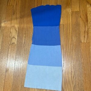 Blue bandage dress worn once